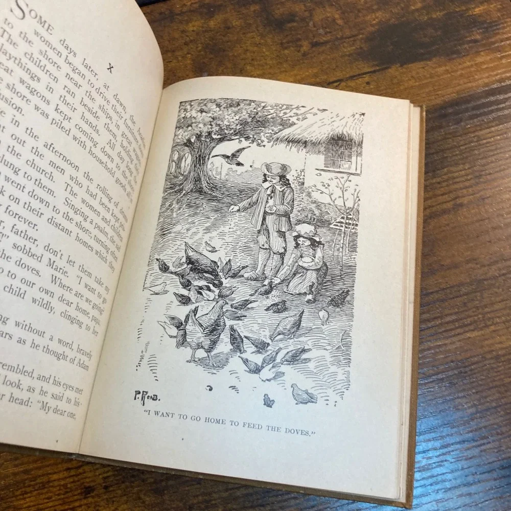 Story of Acadia Grand Pre Children's Reader Nova‎ Scotia Kinnicutt Antique 1903